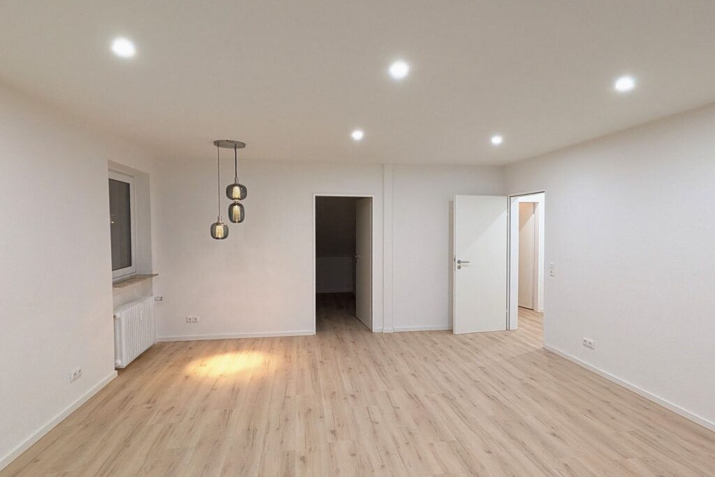 Bad Harzburg: living room after the renovation, February 2026